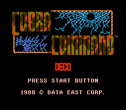 Cobra Command screenshot 3 for NES